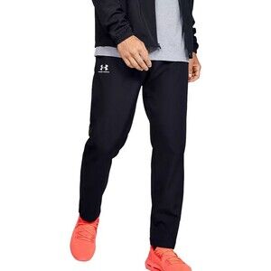 Under Armour Track Pants Mens XL Black Vital Woven Athletic Warm Up Running